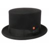 Luxusní černý cylindr Mayser - Top  Hat