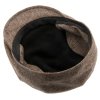 Zimní vlněná hnědá bekovka (ušní klapky)  - driver cap od CTH Ericson - Carl Sr. Herringbone Brown