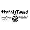 Vlněná tvídová šála od CTH Ericson - Harris Tweed Green