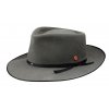 Šedý klobouk Mayser - limitovaná kolekce Udo Lindenberg