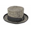 Slaměný šedý cylindr - Raffia Top Hat