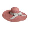Dámský nemačkavý letní slaměný klobouk Big brim - Karfil