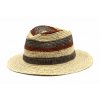 Letní slaměný klobouk Fedora - Marone