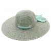 Klasický dámský slaměný klobouk - Brim Hat