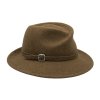 Dámský cestovní světle hnědý zimní klobouk Simone - Mayser