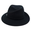 Dámský cestovní černý zimní klobouk Simone - Mayser
