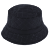 Modrý prošívaný nepromokavý bucket hat do deště – Fiebig