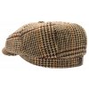 Vlněná tvídová bekovka 8-panel od CTH Ericson - Alan Harris Tweed Glen Check