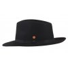 Černý klobouk Fedora - Mayser Ari Black