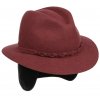 Dámský cestovní bordó zimní klobouk Dagmar Plus (ušní klapky) - Mayser