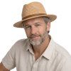 Slaměný letní  klobouk - Fedora Raffia Fiebig