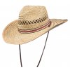 Slaměný letní westernový klobouk - JOE