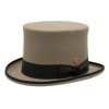 Luxusní béžový cylindr Mayser - Top  Hat