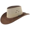 Australský klobouk kožený - DARWIN