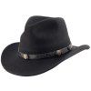 Australský černý klobouk vlněný - MACKAY