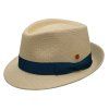 Luxusní panamský klobouk Henrik Trilby UV80