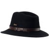 Australský klobouk vlněný černý - NORTON