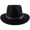 Australský klobouk vlněný černý - NORTON