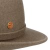 Dámský cestovní béžový zimní klobouk Simone - Mayser