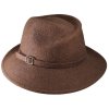 Dámský cestovní hnědý zimní klobouk Simone - Mayser