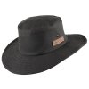 Australský černý klobouk oilskin - OILSKIN JACK