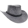 Australský klobouk kožený s klokaní kůže - Kangaroo Stonewash