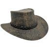 Australský kožený klobouk - Explorer Jacaru
