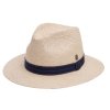 Luxusní panamský klobouk Fedora s modrou stuhou - Mayser Andrew