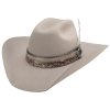 Westernový béžový klobouk GOOD STORIES 8x