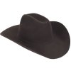 Trigger –  hnědý tradiční americký westernový klobouk 2x