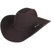 Trigger –  hnědý tradiční americký westernový klobouk 2x