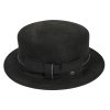 Dámský francouzský černý klobouček -  Fléchet