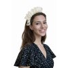 Fascinátor - béžový