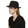 Pánský letní klobouk Bailey Max černý – maximálně vzdušný s širokou krempou