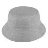 Letní lněný šedý klobouk - Fiebig