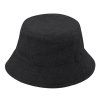 Bucket hat - letní lněný černý klobouk - Fiebig 1903