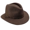 Dámský cestovní hnědý zimní klobouk Dagmar (ušní klapky) - Mayser
