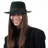 Zelený klobouk Fedora Bogart - Mayser - Mio
