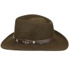 Australský hnědý klobouk vlněný - EMERALD