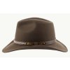 Australský hnědý klobouk vlněný - SANDSTONE