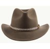 Australský hnědý klobouk vlněný - SANDSTONE