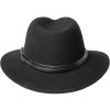 Bailey Bair – černý rolovatelný klobouk LiteFelt