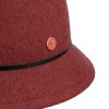 Dámský bordó Cloche klobouk - Perry
