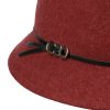 Dámský bordó Cloche klobouk - Perry