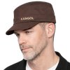 Bavlněná army kšiltovka Kangol Cotton Twill hnědá