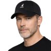 Bavlněná kšiltovka Kangol Washed Baseball Black
