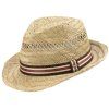 Letní slaměný trilby klobouk - SCIPPIS Male