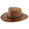 Klobouk z ropuší kůže - SCIPPIS Outback