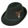 Zelený myslivecký klobouk Trilby Alpin – Fiebig