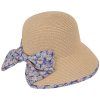 Dámský letní béžový nemačkavý klobouk